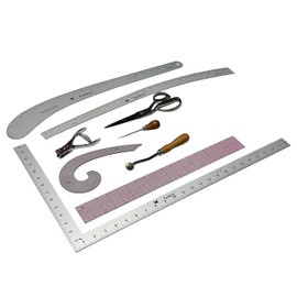 Fashion Designer’s Student Kit 2 – Essential Pattern Making Tools for Sewing, Tailoring & DIY Garment Creation