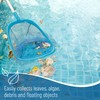 UNCO- Pool Skimmer Net with Pole, 25", Hot Tub Skimmer