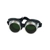 GSF Welding Goggles Screw Ring with Leather Beads, DIN Filter