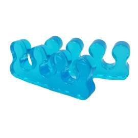 Un par de dedos azules para yoga y separador de dedos de los pies para detener el dolor de pies y aumentar el rendimiento atlético, One Pair