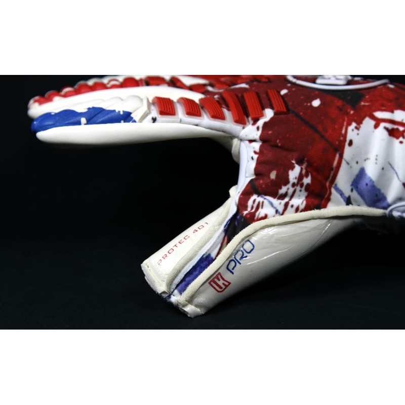 GK Saver Football Goalkeeper Gloves Protech Series Professional Size 6