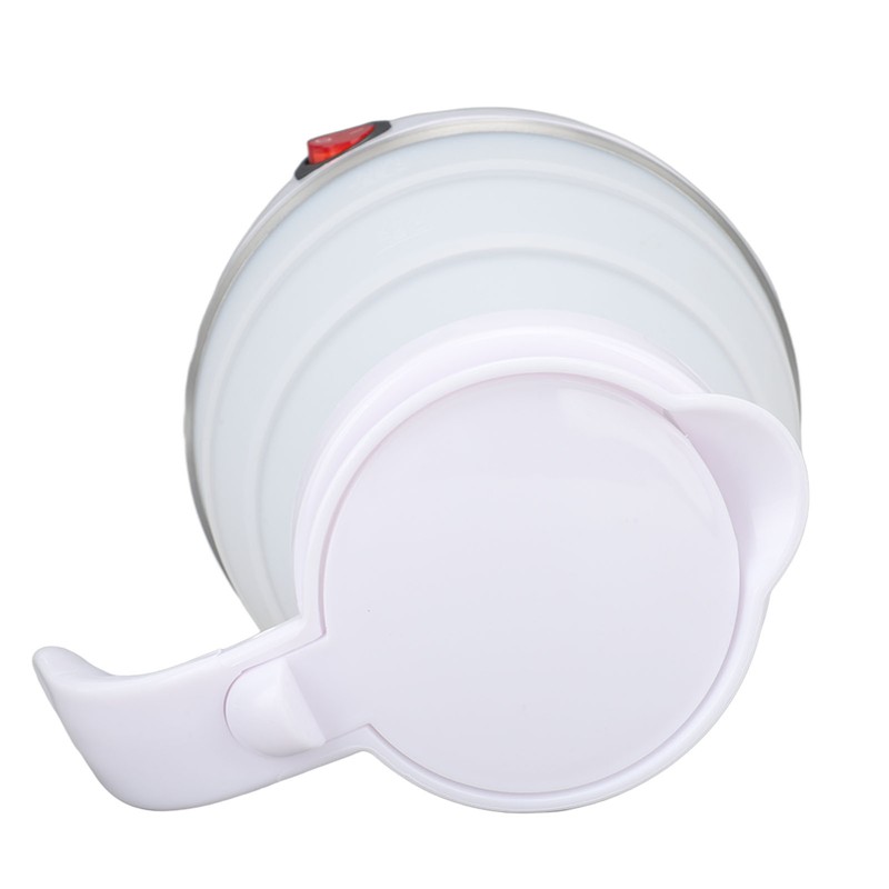 Mini Folding Kettle Stainless Steel Portable Water Kettle One Button