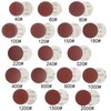 100Pcs 5in Disc Self Adhesive Sandpaper Sheet Round Sandpaper