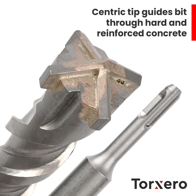 1-1/2 in X 21 in SDS Plus Bits, Rotary Hammer