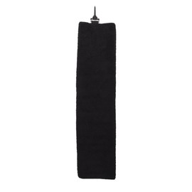 ProActive Sports Plush Microfiber 16” x 22” Tri Fold Golf Towel (Black)