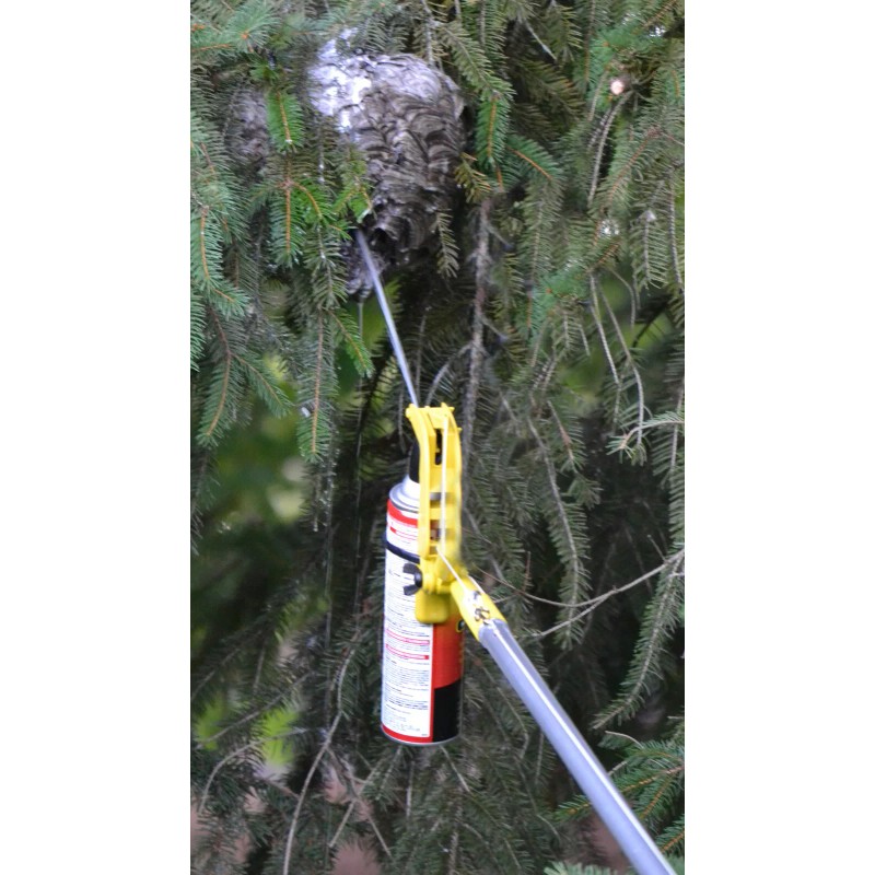 Gotcha Sprayer Pro Extension Pole Adapter. Trigger Wasp Spray, Tree