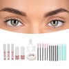 Eyebrows Perming Kit Long Lasting Brushes Cotton Swab Eyebrow Lift