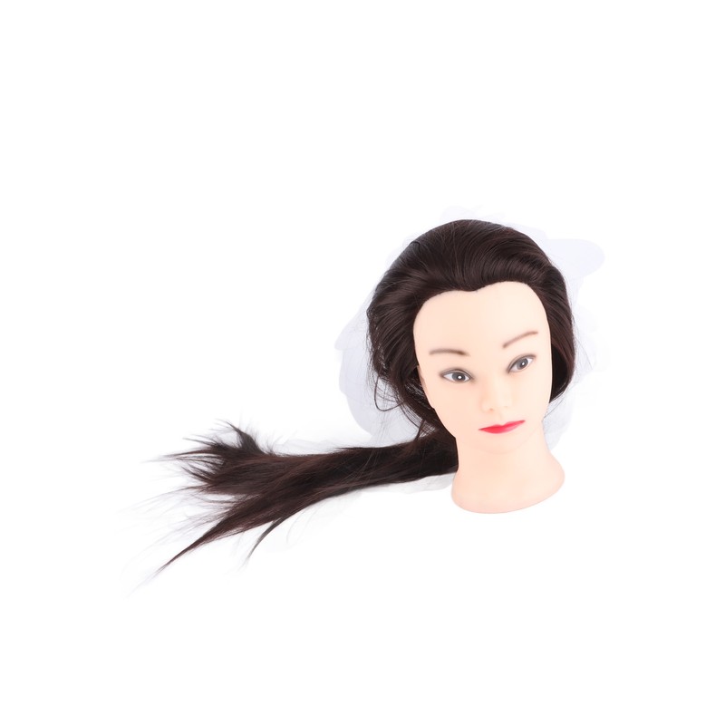 24in Salon Hairdressing Training Head Model Mannequin Cosmetology Practice With