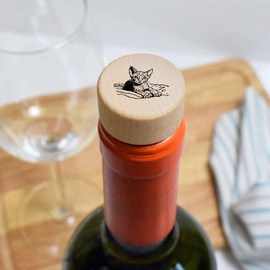 Azeeda 19mm 'Rex-Katze auf Decke' Flaschenverschluss (BS00028208)