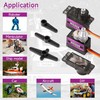 Miuzei MG90S 9G Micro Servo Motor Metal Geared Motor Kit