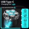 Electric 6D Floating Head Shavers for Bald Men, Magnetic Rotary