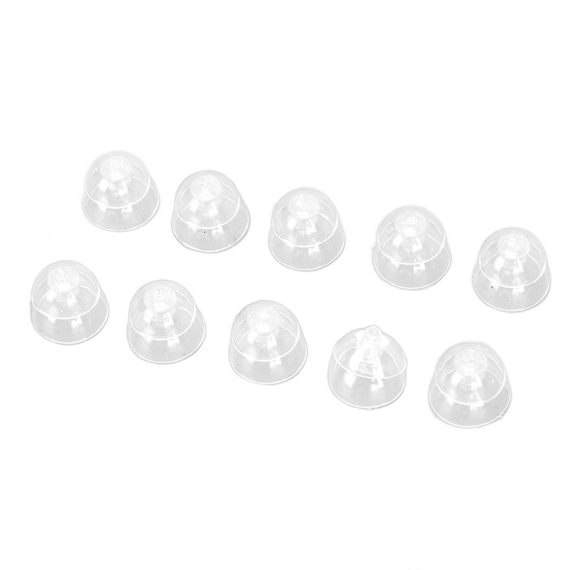 10Pcs Sound Amplifier Tips Silicone Anti Static Noise Reduction Double