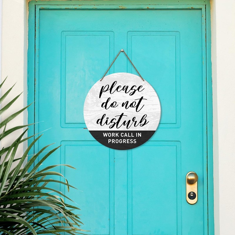 Please Do Not Disturb Door Hanging Sign, Do Nit Knock