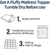Mattress Topper Queen for Back Pain, Extra Thick Mattress Pad