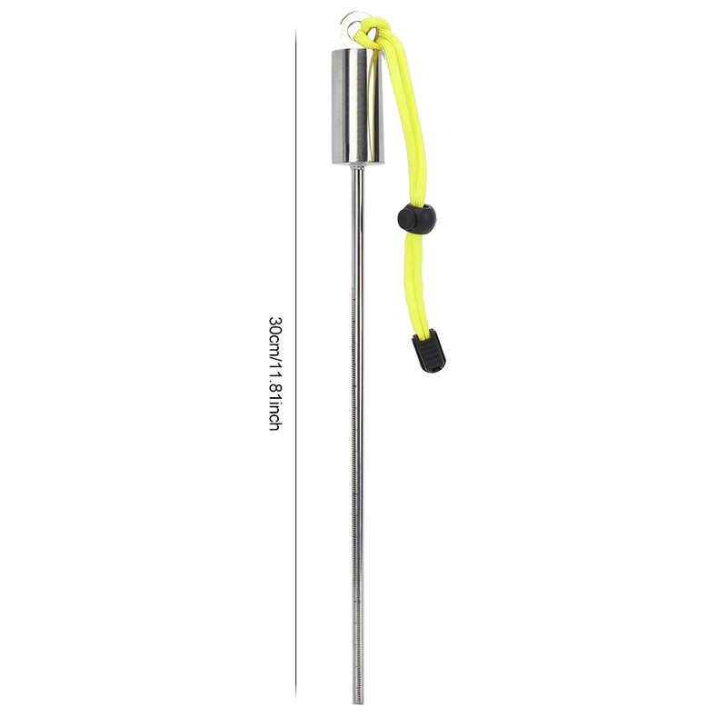 KEEPdiving Stainless Steel 30cm Diving Lobster Stick Pointer Underwater Shaker