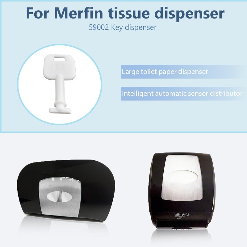 59002 Dispenser Key for Merfin Dispensers1002MM 1003MM 1002 Moist Paper