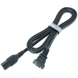 MaxLLTo Replacement Power Cord 2 Prong AC Cable for Sony Bravia TV KDL-32R300B KDL-32R330B KDL-40R350B KDL-40R380B 6 Feet (Black)