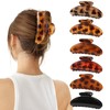 6 PCS Claw Clips for Women, Medium Hair Clips for