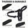 PUPTECK No Pull Dog Harness Medium Sized Dog, Adjustable Reflective