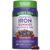 Iron Gummies | 60 Count | Vegan, Non-GMO & Gluten
