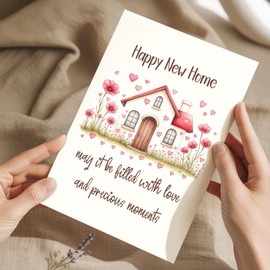 Podagree New Home Card, Funny Housewarming Card Gifts for Women Men, Congratulations on Having a New House Cards House Warming Gifts New Home Congratulations Cards for New Apartment