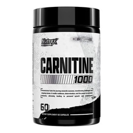 Nutrex Research - L-Carnitina 1000-60 Cápsulas - 30 ser
