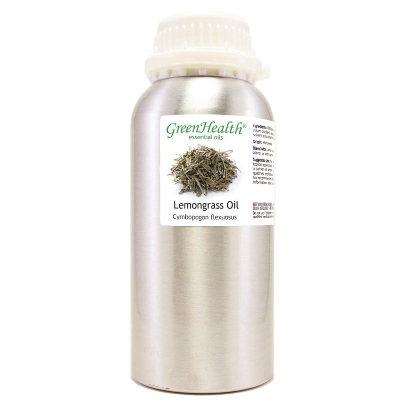 GreenHealth - Lemongrass Essential Oil - 16 fl oz -