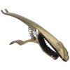 K72 Guitar Capo Zinc Ally Bronze Coloured Frog Shaped Capo