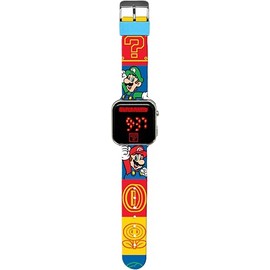 Kids Euroswan Classic Watch GSM4236, Colourful, Mario Bros