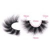 Mink Lashes Fluffy 8D Volume Wispy Eye Lashes Cat-Eye Long