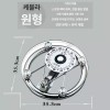Round 가정용 체중계 아날로그 원형 저울 [라운드 기계식 C300C] Household