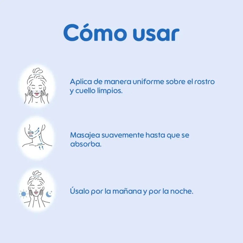 Crema Facial Hidratante Kiero Ceramidas Y Escualano Todo Tipo De