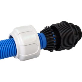 T.I.P. 30966 Hose Connection Compression Fitting 1 ½ Inch Male Thread 32 mm for Swimming Pool, Pool and Sand Filter Systems