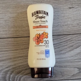 Hawaiian Tropic Sheer Touch SPF 30 Sunscreen Lotion 8 OZ Reef Friendly EXP 11/24