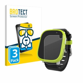 BROTECT Protective Glass for Xplora X6 Play (Pack of 3) Protective Film Tempered Glass [Extremely Scratch-Resistant 9H, Anti-Fingerprint, Ultra Transparent]