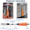 JONMON Electric Rivet Gun Adapter - Cordless Drill Metal Riveter-Blind