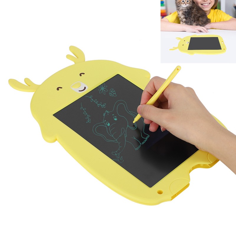 LCD Writing Tablet Children's Cartoon Electronic Writing Board Scrapable Graffiti