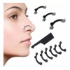 3D Rhinoplasty Respingadores Nasales 3 Pares Perfila Invisibles Cómodos