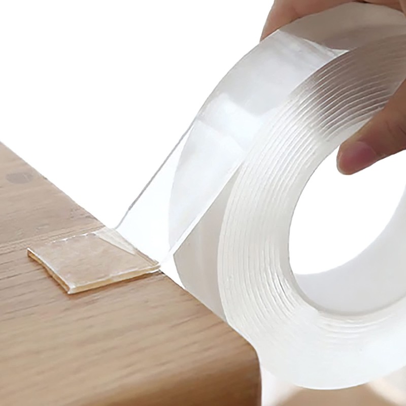 SeKi Double-Sided Nano Tape 3 cm x 3 m Transparent,