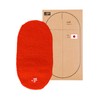 PACKING KNIT_GO Cable Organizer, Oval, Made in Japan, Orange