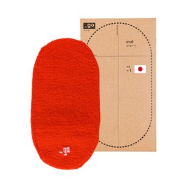 PACKING KNIT_GO Cable Organizer, Oval, Made in Japan, Orange