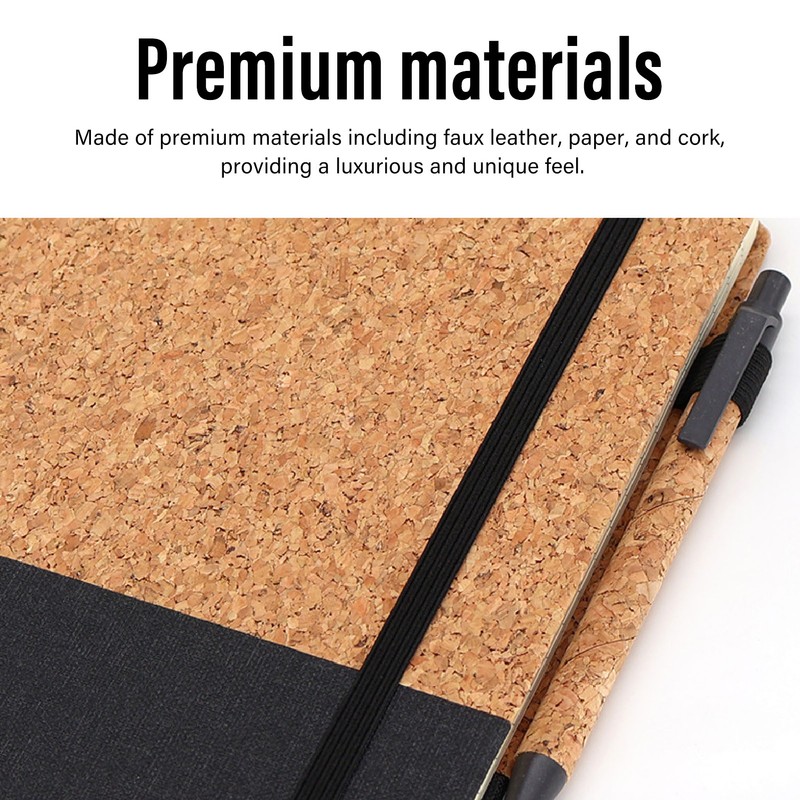 Notebook Durable Journal Notebook School Office Notebook with Annotated Tab