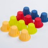 Webake Jello - Juego de 12 tazas de silicona para