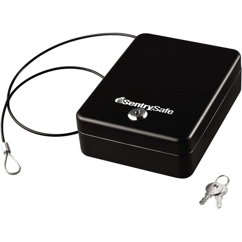 SentrySafe P005K 0.05 Cubic Foot Compact Safe, Black by SentrySafe