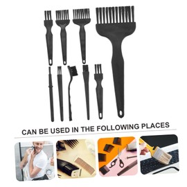 SAFIGLE 8Pcs Electric Razor Cleaning Brushes Efficient Cleaning Tool for Electric Clippers Shavers for Fine Gaps Household Appliances Portable Practical Design