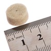 Dophee 50Pcs 1/2" Wool Felt Polishing Wheel Buffing Pad with