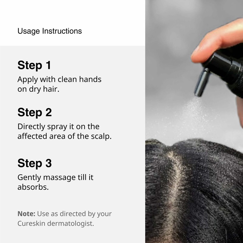 Cureskin Hair Pro Solution | Hair Growth Serum with Procapil,