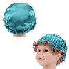 SENGTERM Children's Satin Sleep Cap Baby Double Layers Satin Adjustable