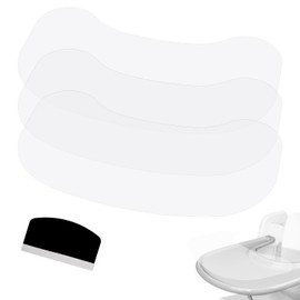 Suction Solver Stickers for Stokke Tripp Trapp Tray, Peanut Shape Tray Suction Sticker Adhesive Placemat for High Chair Bowls Plates & Toys Fixation