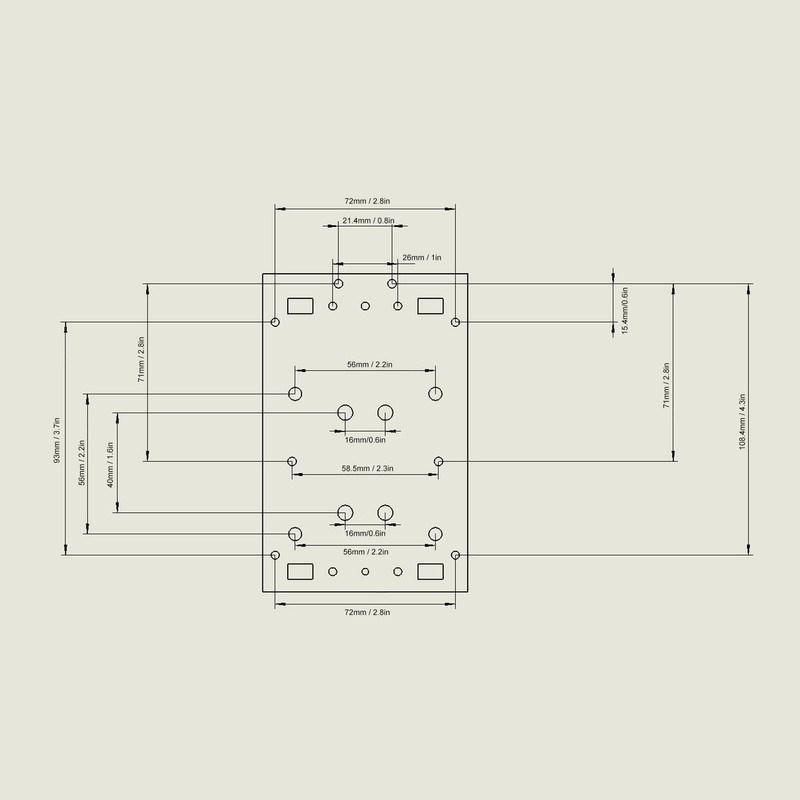 Engraving Module Sliding Slot Mini Focus Adjusting Holder Industrial Accessories